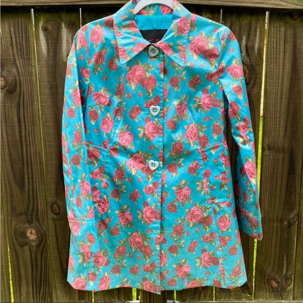 Betsy Johnson Rain Coat